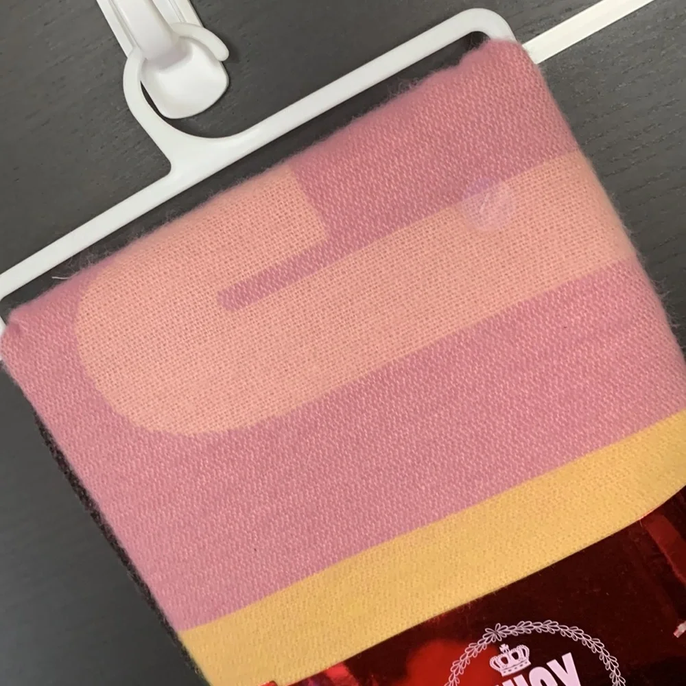 Juicy Couture Colorblock Logo Scarf